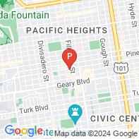 View Map of 2211 Bush Street,San Francisco,CA,94115